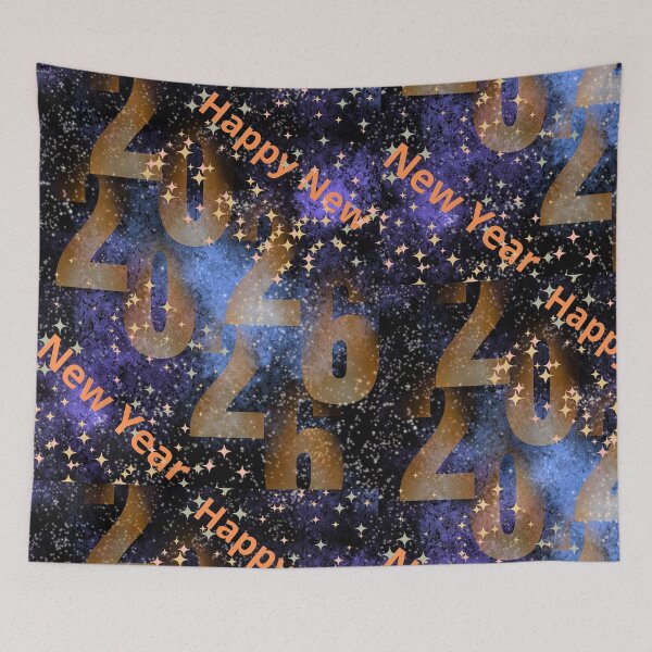 Item preview, ? 2026 New Year Galaxy Sparkle – Starry Night Celebration designed and sold by Marzenia-M-L.