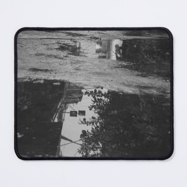Item preview, B&W - Reflections on Puddles of Water designed and sold by ROSE ANN BANILAR.