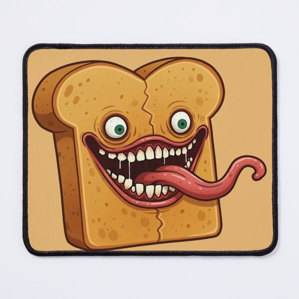 Item preview, cartoon creepy monster toast classic sticker designed and sold by anandsiva2703.