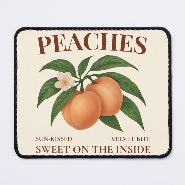 Item preview, Vintage Peach | Botanical Fruit Art designed and sold by MagicPixelsBtq.