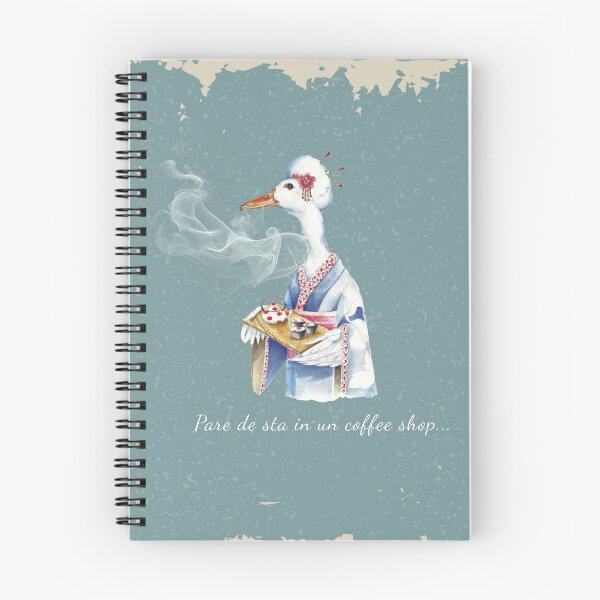 Item preview, Pare de sta in un coffee shop-Illustrazione ad acquerello di oca con tè designed and sold by ArcanaAtelier.