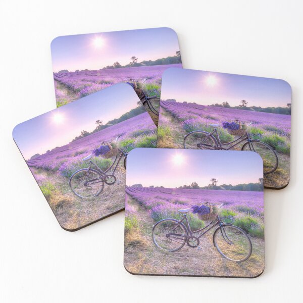 Item preview, Bicycle on Lavender Field designed and sold by assaf.
