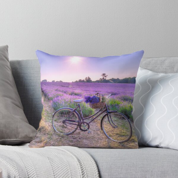 Item preview, Bicycle on Lavender Field designed and sold by assaf.