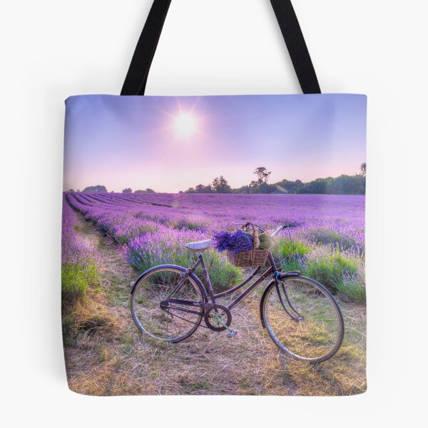 Item preview, Bicycle on Lavender Field designed and sold by assaf.