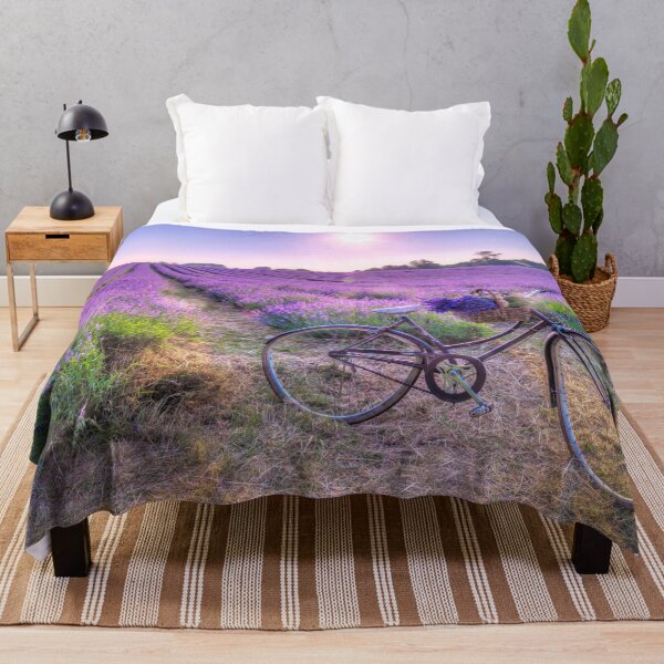 Item preview, Bicycle on Lavender Field designed and sold by assaf.