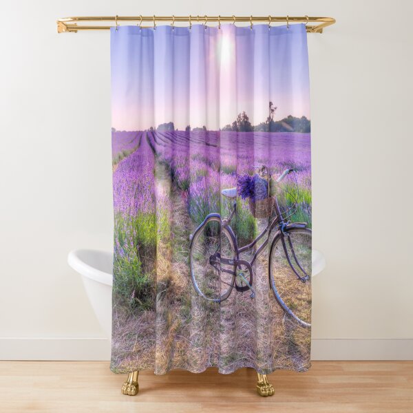 Item preview, Bicycle on Lavender Field designed and sold by assaf.