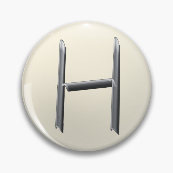 Item preview, 3D Metallic Letter H Typography Design designed and sold by Tem‑Tip of pen.