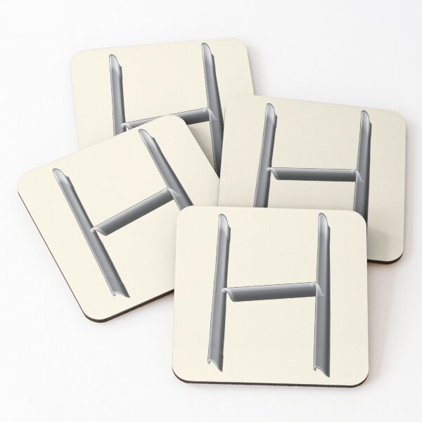 Item preview, 3D Metallic Letter H Typography Design designed and sold by Tem‑Tip of pen.