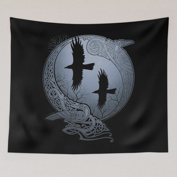Item preview, Odin'S Ravens designed and sold by nangjar.