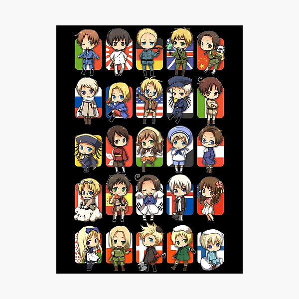 Item preview, Hetalia Group designed and sold by raggshook.