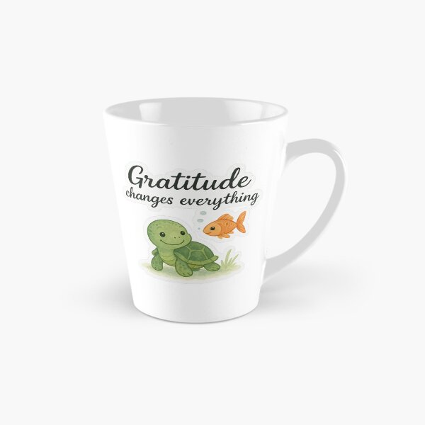 Item preview, Gratitude changes everything - Turtle designed and sold by Krachtvanjehart.