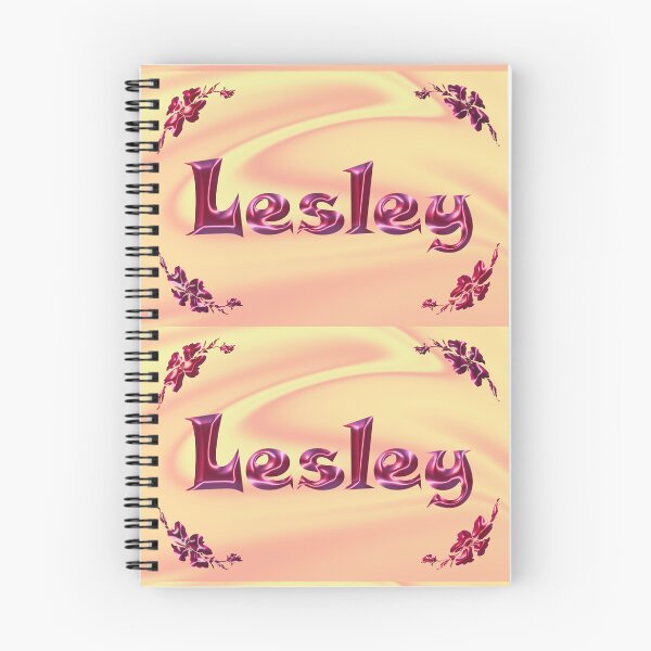 Item preview, Lesley Name Design – Satin Pink Glossy Font, Cute Shiny Lettering :) designed and sold by Myriel-Myriel.