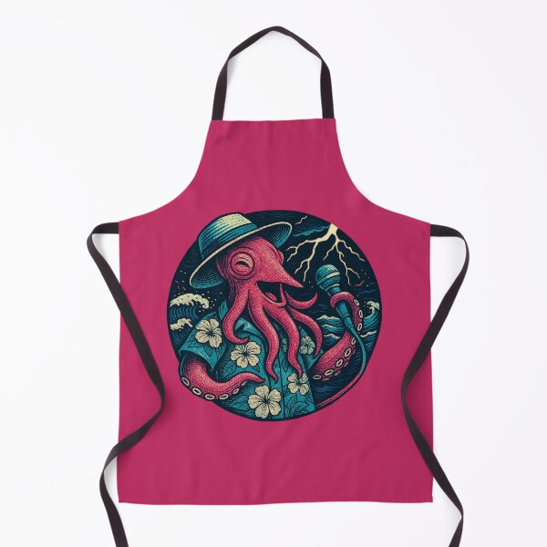 Item preview, Karaoke Kraken designed and sold by Luke Smart's Scaraoke Monsters.