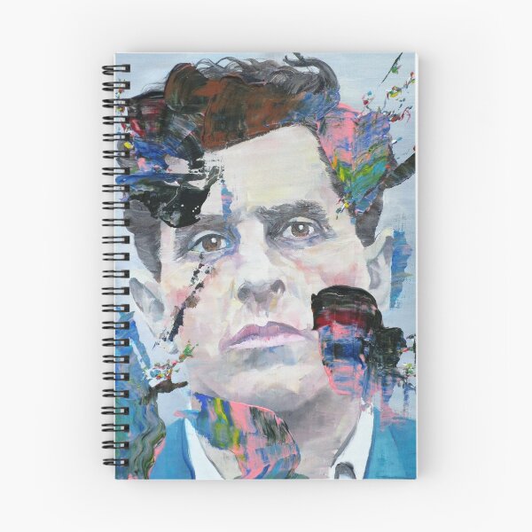 Item preview, LUDWIG WITTGENSTEIN - oil portrait.3 designed and sold by lautir.