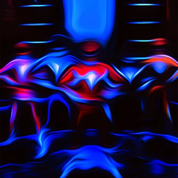 Artwork thumbnail, Abstract Power Rangers by Harvey Williams