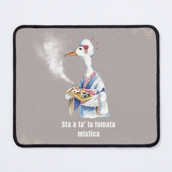 Item preview, Sta a fa' la fumata mistica-Illustrazione in Kimono designed and sold by ArcanaAtelier.