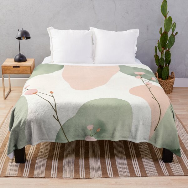 Item preview, Blush Petals and Green Whispers designed and sold by Ombrya.