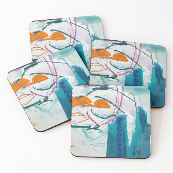Item preview, Art Print & More: Floral Abstraction – Poetic Miniature Series – 103 Montania | Annette Kunow designed and sold by KunowArtShop.