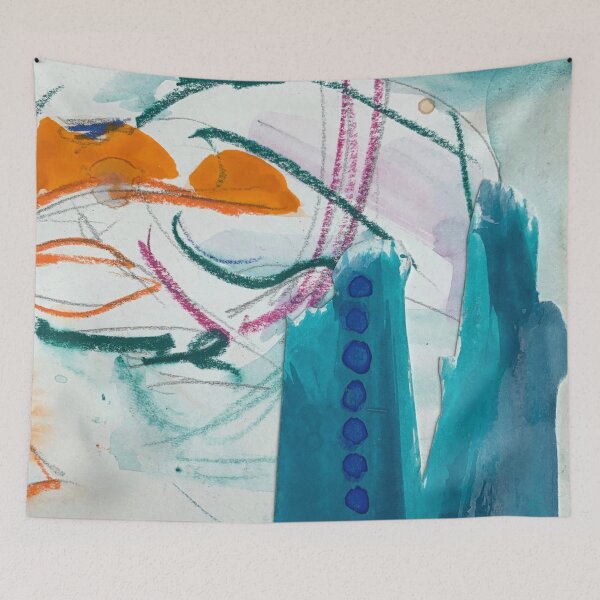 Item preview, Art Print & More: Floral Abstraction – Poetic Miniature Series – 103 Montania | Annette Kunow designed and sold by KunowArtShop.