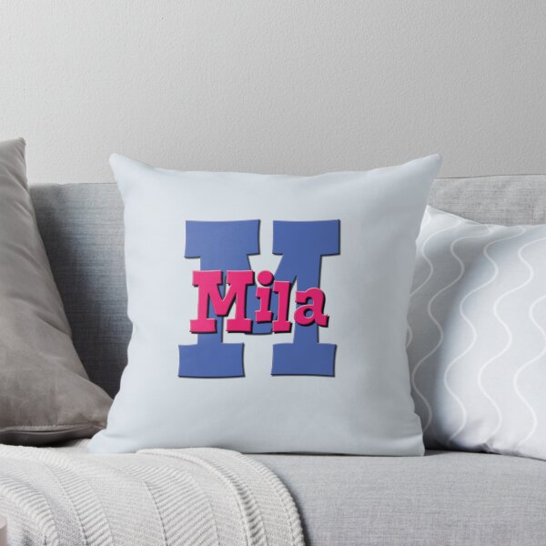 Item preview, M is for Mila, Girl’s and Woman's Name and Initial  designed and sold by CharlottePlaceArt.