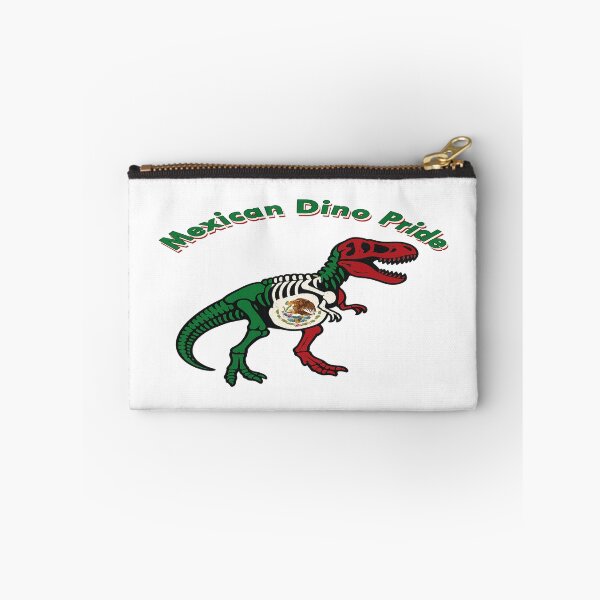 Item preview, Mexican Flag Dinosaur Fossil – Mexican Pride & Patriotism Design designed and sold by Globalcitytees.