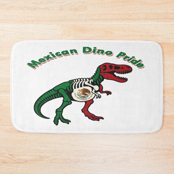 Item preview, Mexican Flag Dinosaur Fossil – Mexican Pride & Patriotism Design designed and sold by Globalcitytees.