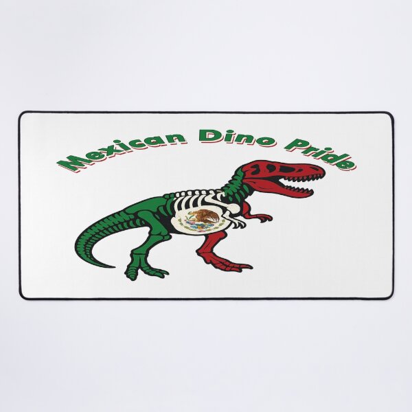Item preview, Mexican Flag Dinosaur Fossil – Mexican Pride & Patriotism Design designed and sold by Globalcitytees.