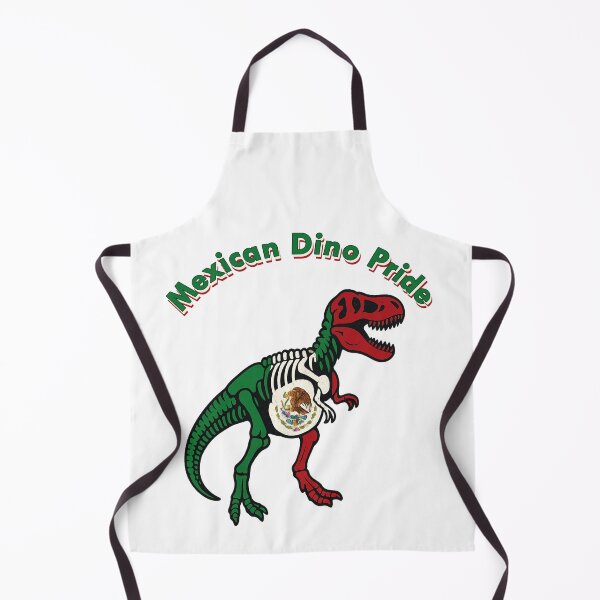 Item preview, Mexican Flag Dinosaur Fossil – Mexican Pride & Patriotism Design designed and sold by Globalcitytees.
