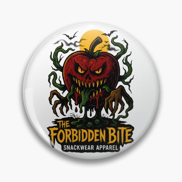 Item preview, The Forbidden Bite – Demon Apple Horror Food Art | Snackwear Apparel designed and sold by Snackwear Apparel.