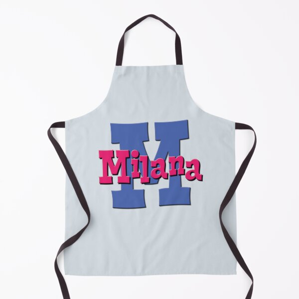 Item preview, M is for Milana, Girl’s and Woman's Name and Initial  designed and sold by CharlottePlaceArt.