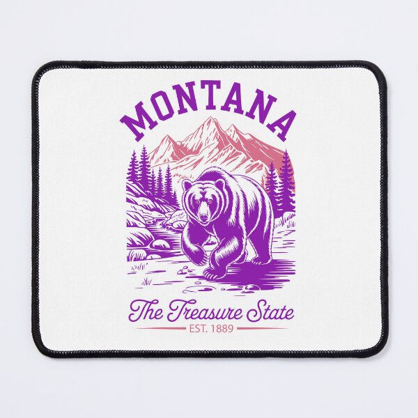 Item preview, Montana | The Treasure State | Est. 1889 designed and sold by SaltyLass.