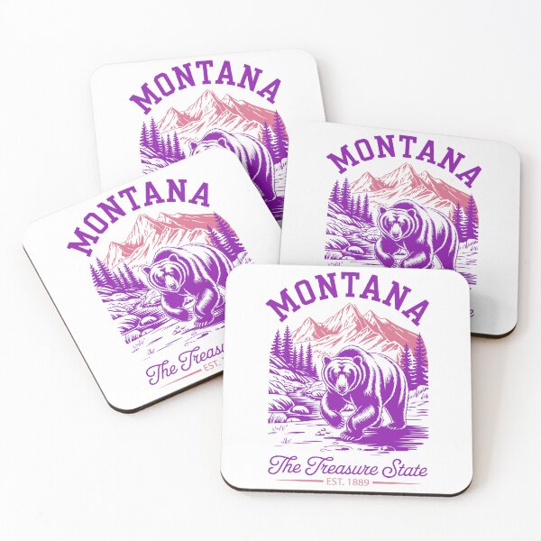 Item preview, Montana | The Treasure State | Est. 1889 designed and sold by SaltyLass.