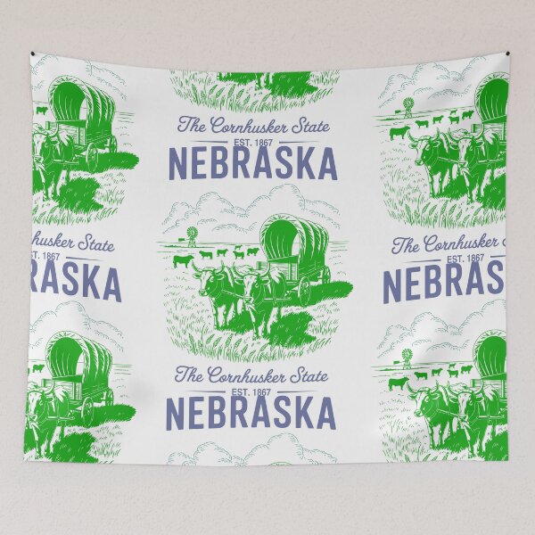 Item preview, Nebraska | The Cornhusker State | Est. 1867 designed and sold by SaltyLass.