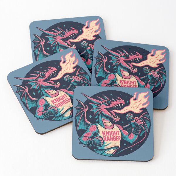 Item preview, This Dragon Spits Fire designed and sold by Luke Smart's Scaraoke Monsters.