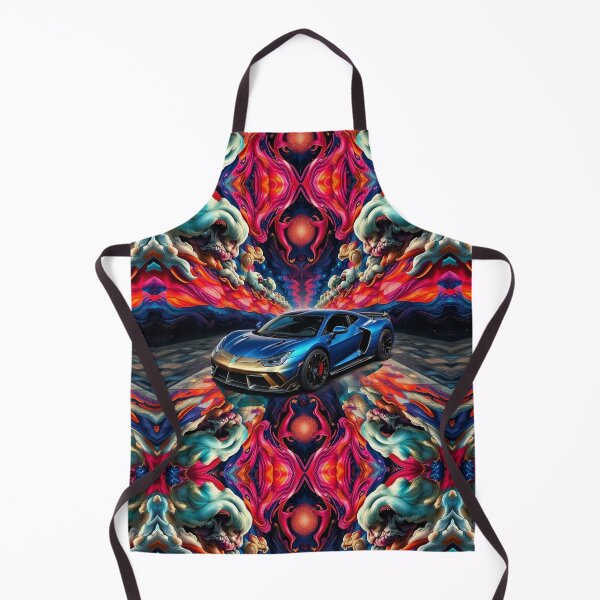 Item preview, Abstract Blue Car Banner Print: for home decor, clothes and accessories designed and sold by TheGaliyaStudio.