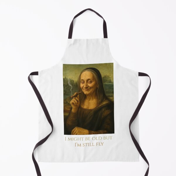 Item preview, Smokin’ Mona – Funny Renaissance Parody Art designed and sold by lapart.