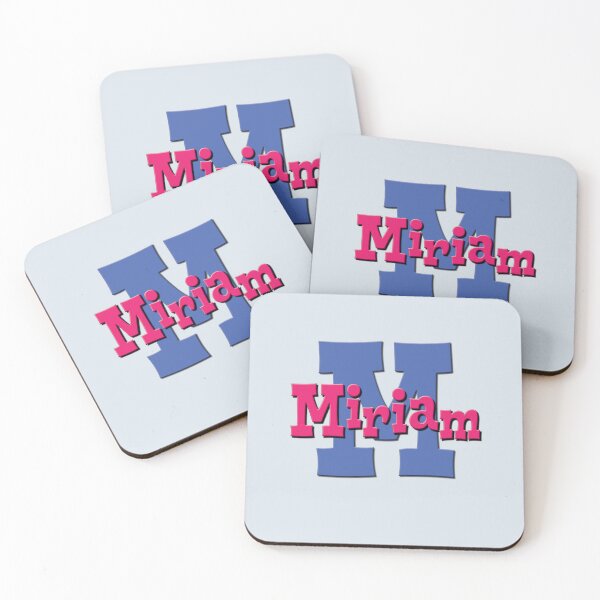 Item preview, M is for Miriam, Girl’s and Woman's Name and Initial  designed and sold by CharlottePlaceArt.