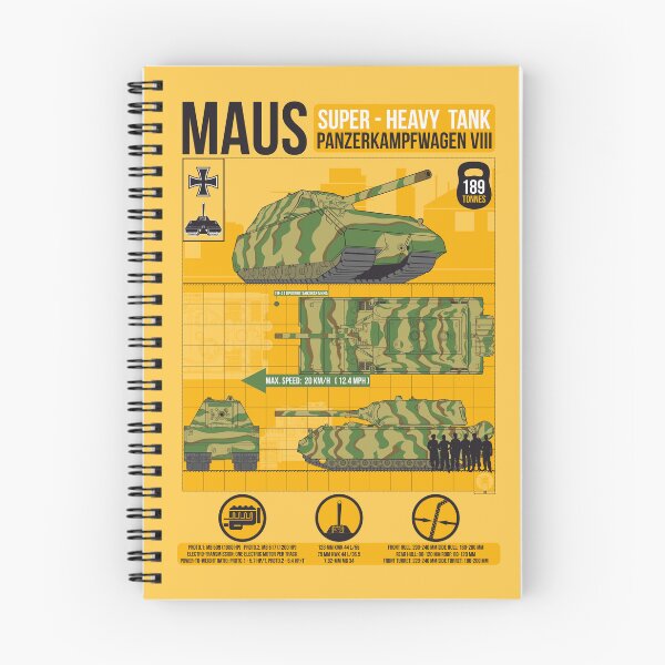 Item preview, For the true tank enthusiast! Superheavy Tank Panzerkampfwagen VIII Maus Infographic designed and sold by FAawRay.
