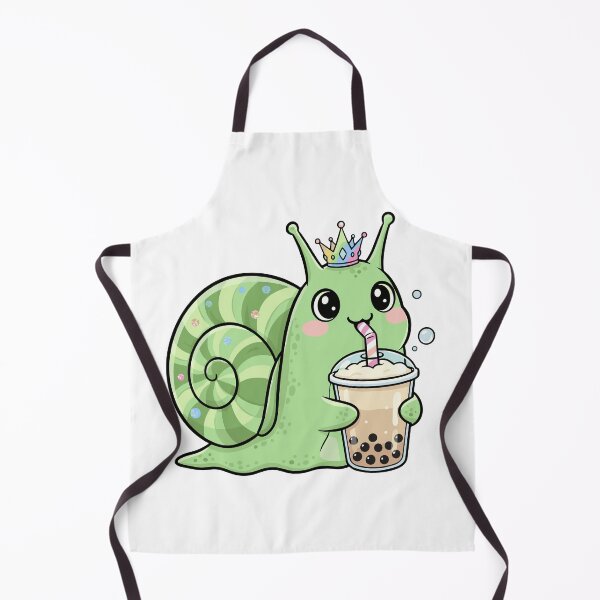 Item preview, Green Snail Bubble Tea Sticker – Cute Green Kawaii Snail Aesthetic designed and sold by JalalMsd.