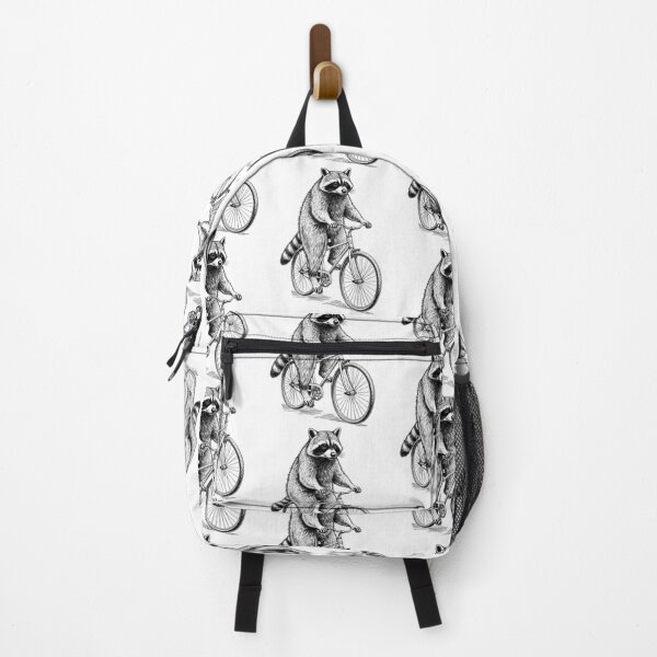Item preview, Cycling Bicycle Raccoon Vintage Cyclist Funny Biker Animal designed and sold by GrandeDuc.