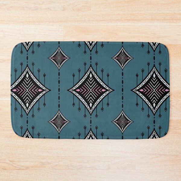 Item preview, Seamless tribal pattern, geometric ethnic pattern, Ikat pattern style, Blue background designed and sold by Onulodesign.