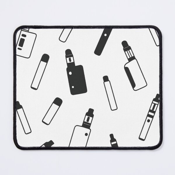 Artikelvorschau, Vape Pattern – Modern Black and White E-Cigarette Design entworfen und verkauft von House of Taste Designs.