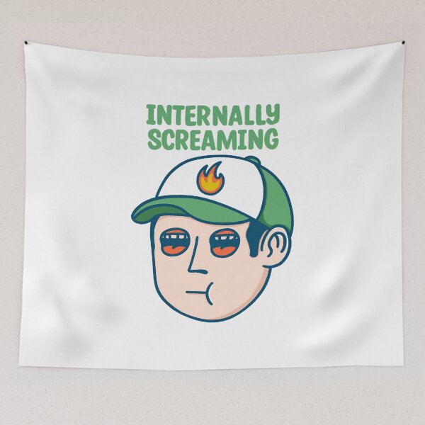 Item preview, Internally Screaming  designed and sold by Kimprut.