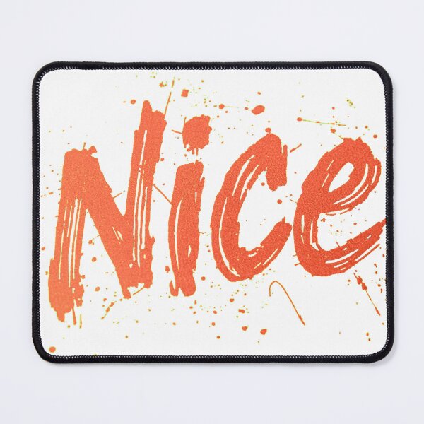 Item preview, "Nice." Casual Handwritten Style | Grunge Marker Doodle Tee designed and sold by WovennDesigns.