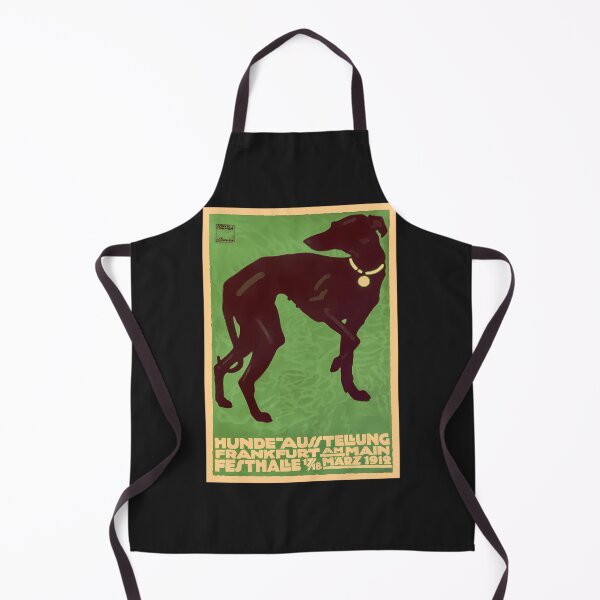 Item preview, 1912-Ludwig-Hohlwein-Whippet-Dog-Show-Poster designed and sold by JulesKingd.