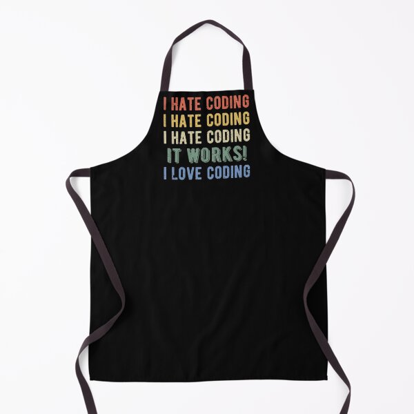 Item preview, I Hate Coding - Funny Coder I designed and sold by Lemon Pepper.
