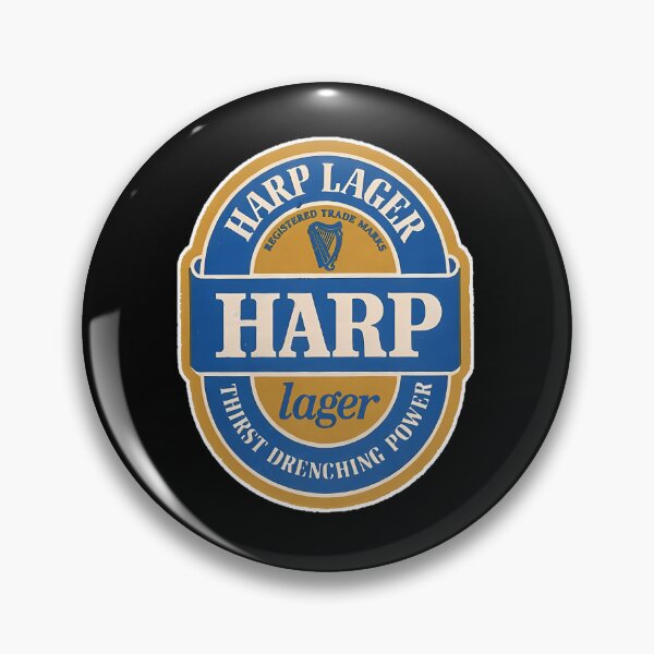 Item preview,  Harp Lager Resgistered Trade Marks Thít Drenching Power  designed and sold by angiebeeler.