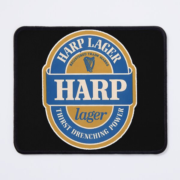 Item preview, Harp Lager Resgistered Trade Marks Thít Drenching Power designed and sold by angiebeeler.