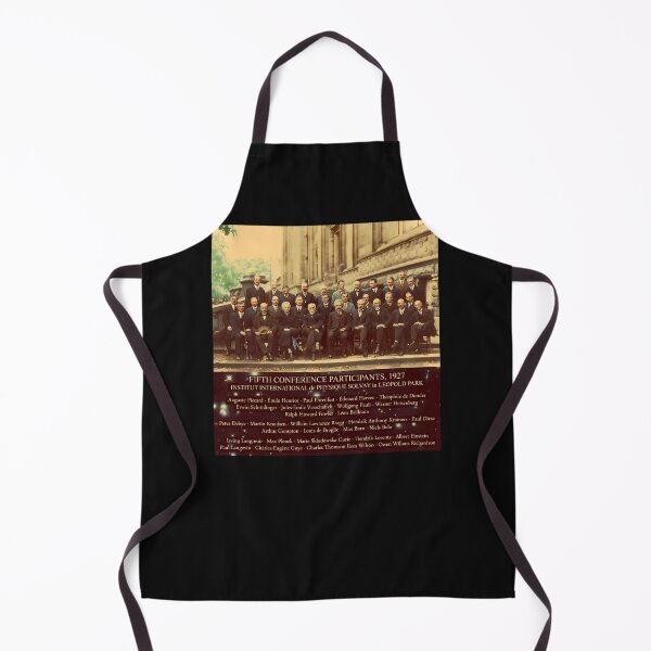 Item preview, 1927-Solvay-Conference-(Spacetime-Bg)-Posters-Prints designed and sold by MandyBeatty.