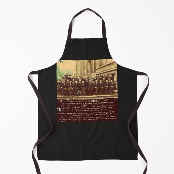 Item preview, 1927-Solvay-Conference-(Spacetime-Bg)-Posters-Prints designed and sold by LouSenger.
